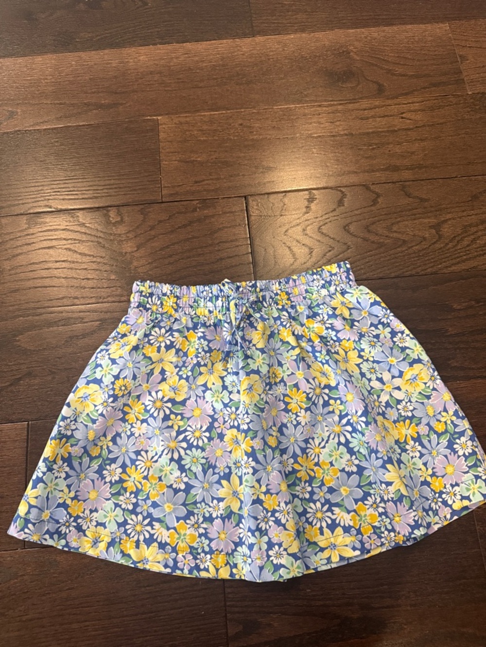 Copper Key Blue Floral Girls Skirt - Size 5
